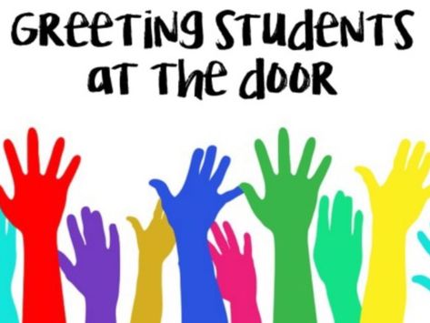 PGD: POSITIVE GREETINGS at the DOOR- A low-stress, high-yield classroom routine A 2018 study of middle grade classrooms found that when teachers welcomed students at the door, academic engagement increased by 20 percentage points and disruptive behavior decreased by 9 percentage points. #hiptips #hipbooks #ela #ya #yalit #teaching #reading #readingintervention #readingcomprehension #classroomlibrary #backtoschool Physics High School, Cute Videos, Physics Teacher, Welcome Students, Classroom Routines, Middle School Teachers, Primary Teachers, Reading Intervention, Middle Grades