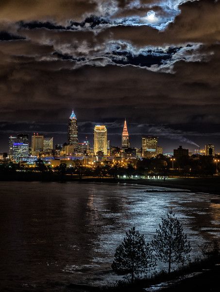 November Full Moon, Cleveland Rocks, Ohio History, Forest City, Cityscape Photography, Journal Book, Northeast Ohio, Local Community, American Cities