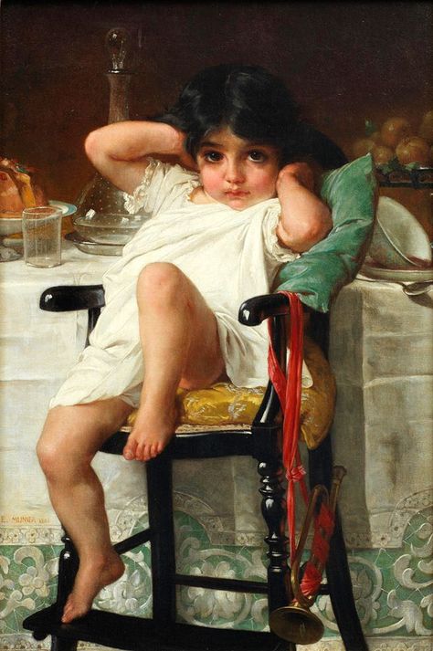 Emile Munier, Academic Art, A4 Poster, Oil Painting Reproductions, Painting Reproductions, Art Website, Vintage Artwork, Sugar And Spice, French Artists