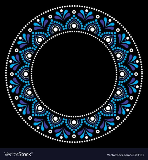 White Art Painting, Dot Painting Tools, Aboriginal Dot Painting, Aboriginal Dot Art, Aboriginal Painting, Mandala Rock Art, Mandala Vector, Mandala Design Pattern, Mandala Art Lesson