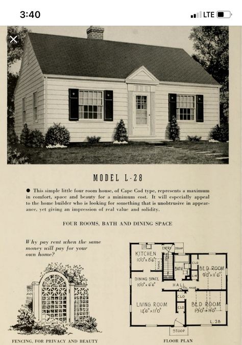 This 1930’s Cape cod style home is a true beautiful step back in time! 1940s Cape Cod House, Cape House Plans, Home Architecture Styles, Cape Cod House Plans, House Plans South Africa, Malibu Beach House, Cape Cod Style House, Cape Cod Style, Beach House Plans