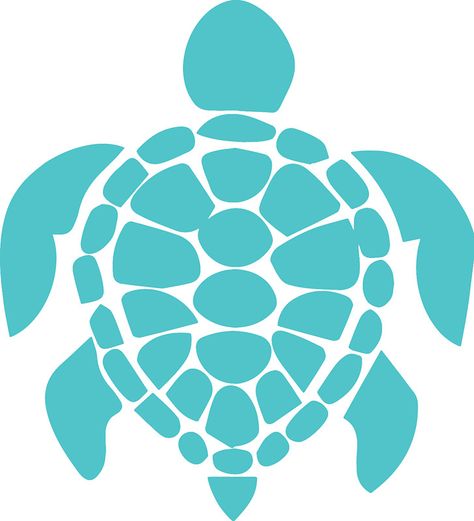 Teal Turtle Animal Stencils, Turtle Quilt, Drawing Stencils, Stencil Template, Green Sea, Stencil Art, Ocean Themes, Stencil Painting, Fabric Wall