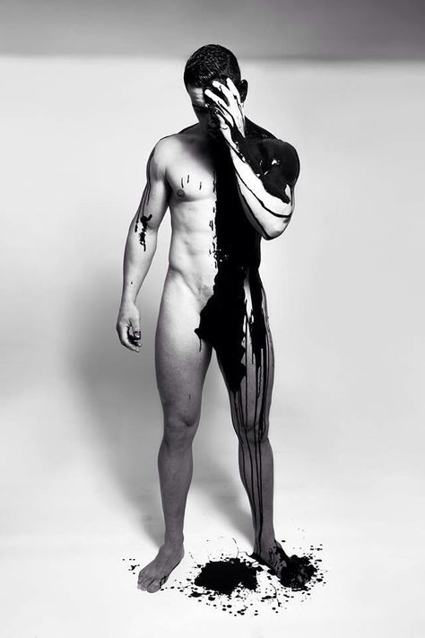 MEN OF COLOR: THE PAINTED MAN Body Painting Men, Male Photography, The Perfect Guy, Human Art, Art And Illustration, Gay Art, Male Art, Male Body, Blog Photography