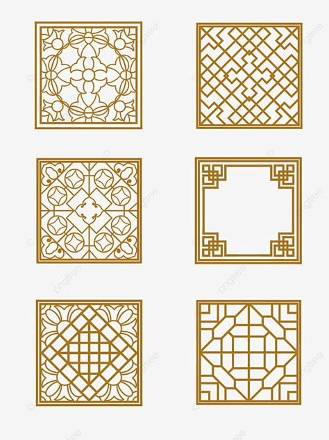 Chinese Window Pattern, Chinese Pattern Design, Chinese Window, Png Material, Window Pattern, Chinese Pattern, Living Room Decor Inspiration, Graph Paper Art, Islamic Art Pattern