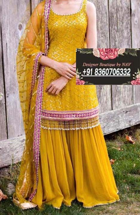 Yellow Garara Dress, Yellow Gharara For Haldi, Yellow Garara, Mayon Dress, Haldi Dresses, Nikah Dresses, Sharara Suit Designs, Luxury Bedspreads, Haldi Dress