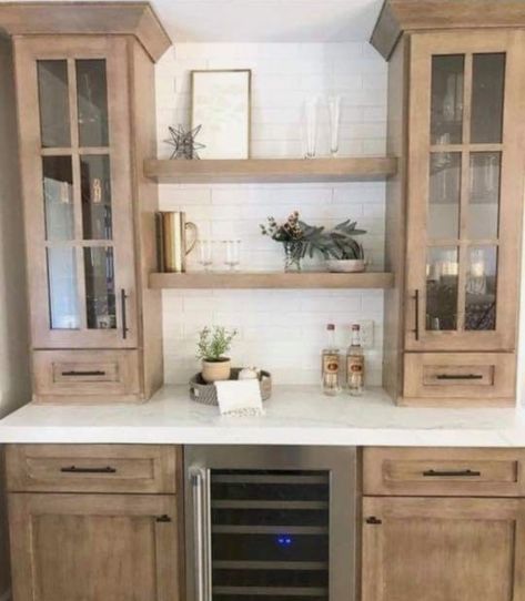 Cabinets Makeover, Cabinets Ideas, Casa Country, Home Bar Designs, Makeover Ideas, Kitchen Redo, Kitchen Remodel Idea, Updated Kitchen, Kitchen Makeover