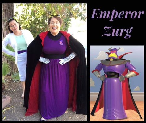 Zurg Costume, Robot Astronaut, Evil Emperor, Emperor Zurg, Red Black Outfit, Toy Story Halloween, Hero Villain, Tim Allen, Disney Bound Outfits