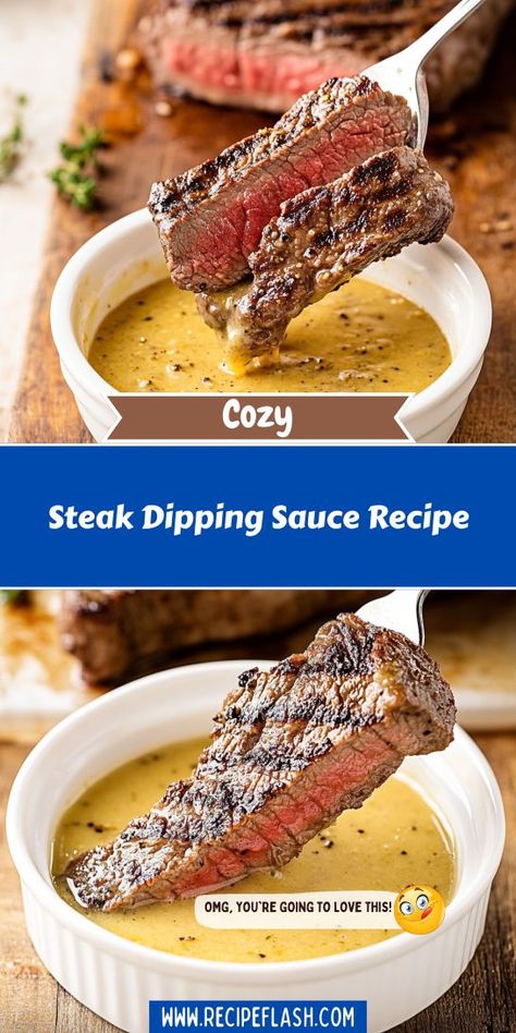 Craving something special to serve with your steak? This Steak Dipping Sauce Recipe brings rich, savory flavors that will transform your dinner! It’s an easy way to impress family and friends. Save this recipe to elevate your future steak dinner ideas and sides! Garlic Butter Steak Sauce, Garlic Sauce For Steak, Steak Dipping Sauce, Steak Butter Recipe, Steak Dinner Ideas, Steak Sauce Recipes, White Wine Recipes, Garlic Steak, Easy Steak