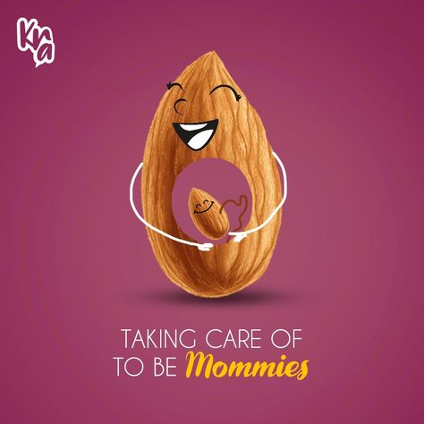 Almonds Social Media Post, Nuts Ads Creative, Digital Advertising Design, Mothers Day Poster, Monkey Wallpaper, Photoshop Tutorial Typography, Ads Creative Advertising Ideas, Fruit Packaging, Creative Advertising Design