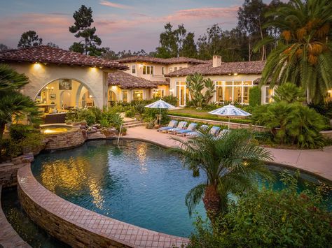 4434 Los Pinos, Rancho Santa Fe, CA 92067 | realtor.com® Sante Fe, Santa Fe Style, San Diego Real Estate, San Diego Houses, California Real Estate, San Diego County, Inverness, Resort Style, La Jolla