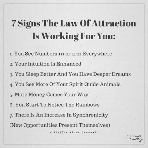 7 Signs The Law Of Attraction Is Working For you: - http://themindsjournal.com/7-signs-the-law-of-attraction-is-working-for-you/ How To Believe, Image Couple, Manifestation Miracle, A Course In Miracles, Vibrational Energy, Attraction Quotes, Law Of Attraction Tips, Secret Law Of Attraction, Manifestation Law Of Attraction