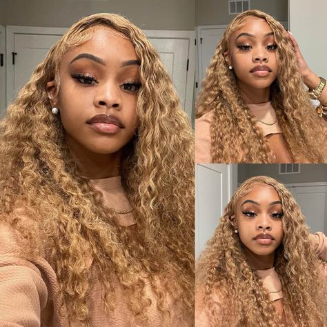 Clearance Discount Wigs for Sale | UNice.com Grey Hair Extensions, Curly Lace Frontal, Honey Blonde Hair, Curly Human Hair Wig, Curly Lace Front Wigs, Ombre Wigs, 360 Lace Wig, Colored Wigs, Straight Lace Front Wigs