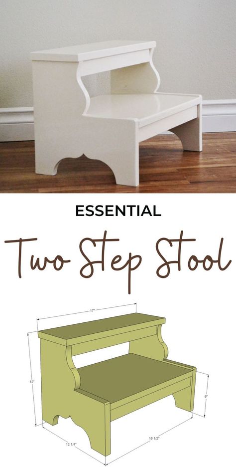 Family Christmas Diy, Diy Gift Exchange, Step Stool Plans, Diy Step Stool, Step Stool Diy, Stool Plans, Step Bench, Stool Diy, Timber Projects