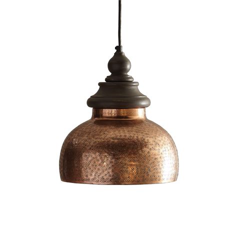 PRICES MAY VARY. Measures: 11" x 11" x 12.5" Antique copper finish Accommodates a 40 watt bulb (not included) Includes everything needed to hardwire into your ceiling Black colored cord Hanging Light Pendant, Moody Modern, Farmhouse Ceiling, Novelty Lamps, Farmhouse Pendant Lighting, Small Pendant Lights, Urban Farmhouse, Vintage Light Fixtures, Vintage Pendant Lighting