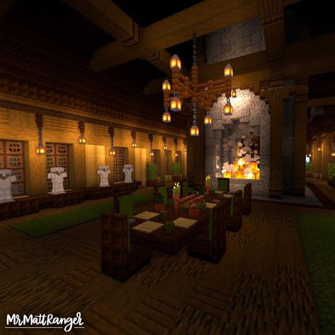 MrMattRanger | Minecraft Builder (@mrmattranger) • Instagram photos and videos Minecraft Meeting Hall, Minecraft Torture Room, Minecraft Underground Base Interior, Minecraft Meeting Room, Copper Minecraft, Minecraft Fireplace Ideas, Minecraft Castle Interior, Goth Minecraft, Minecraft Fireplace