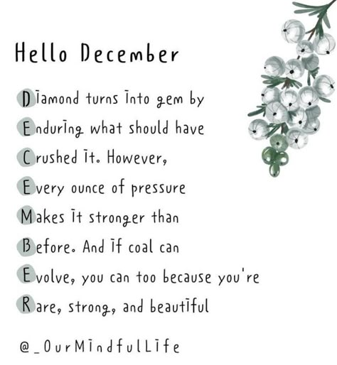 Good morning 🌞. Happy Thursday & happy first day of December! 💋💜 26 December Quotes, Hello December Journal Ideas, December Happy New Month, Happy New Month December, Happy First Day Of December, Planner Wallpaper, Xmas Decorations Ideas, Months Flowers, Hello December Quotes