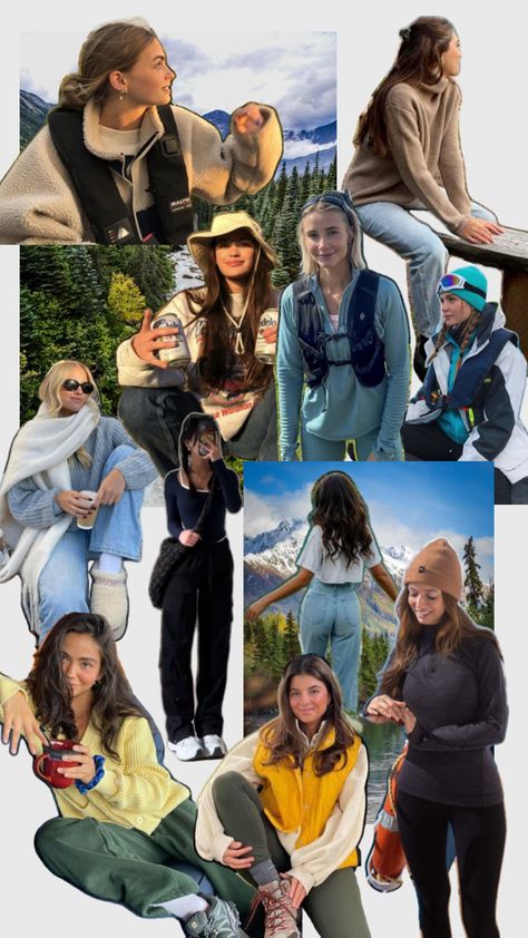 Alaska Vacation Outfit, Alaska Outfits, Alaskan Cruise Outfits, Alaska Cruise Outfits, Fit Board, Hiking Fits, Alaska Vacation, Alaskan Cruise, Snow Outfit