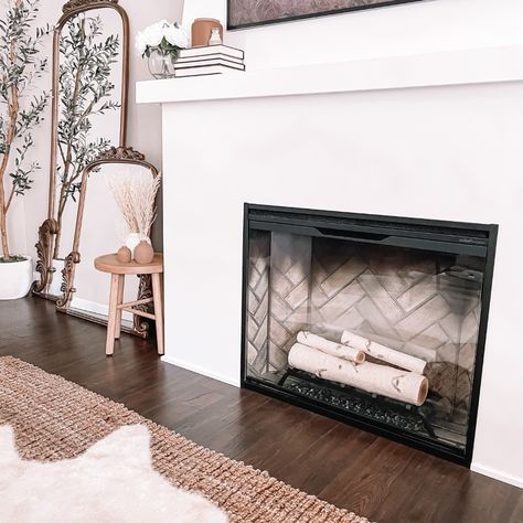 The Revillusion Built-In Electric Firebox combines classic elegance with innovative flame technology, perfectly capturing the charm of a wood-burning fireplace. Enhance the beauty of your space with Revillusion. Visit the link above to explore now. Credit: @shelbyhjohnson #Dimplex Dimplex Revillusion Electric Fireplace, Fireplace Boxes, Electric Fireplace Diy, Fireplace Box, Dimplex Electric Fireplace, Fireplace Diy, Built In Electric Fireplace, Electric Fireplaces, Diy Fireplace