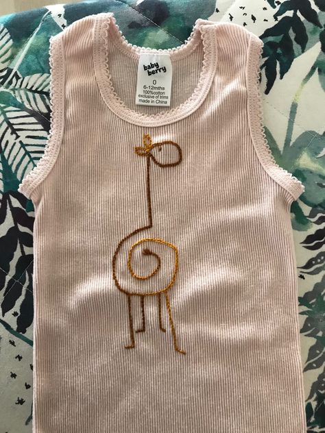 Embroidered Tank Top Diy, Tank Top Ideas, Tank Top Diy, Embroidery Tank Top, Clothes Embroidery, Clothes Embroidery Diy, Embroidered Tank Top, Top Diy, Diy Clothes Design