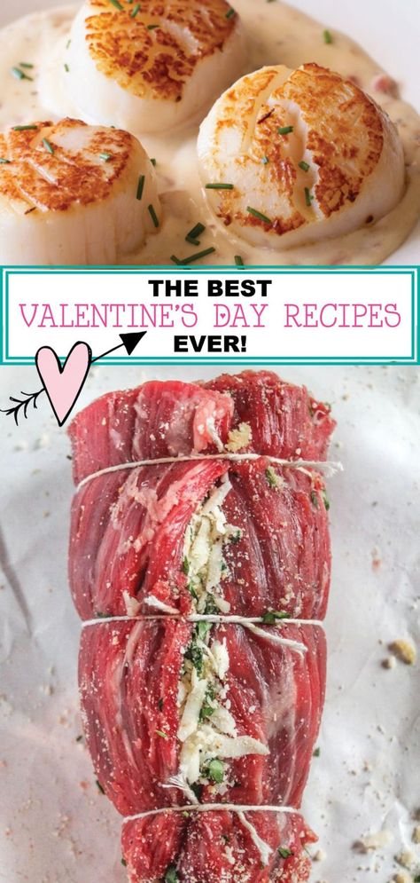 If you are looking for a delicious, new recipe to make your Valentine's Day dinner even greater, you have to try one of these great Valentine's Day recipes. These are some of the best Valentine's Day recipes ever. You can make these recipes for your significant other or even for your entire family. These great recipes are sure to make your Valentine's Day even more special. Enjoy one of these great, Valentine's Day Recipes this year. #valentinesday #recipes #dinner #homemade #easydinnerrecipes Valentines Food Dinner, Valentines Recipes Desserts, Dinner Homemade, Low Carb Cheesecake, Valentine Desserts, Valentine Dinner, Valentines Day Dinner, Valentines Day Food, Valentine's Day Recipes