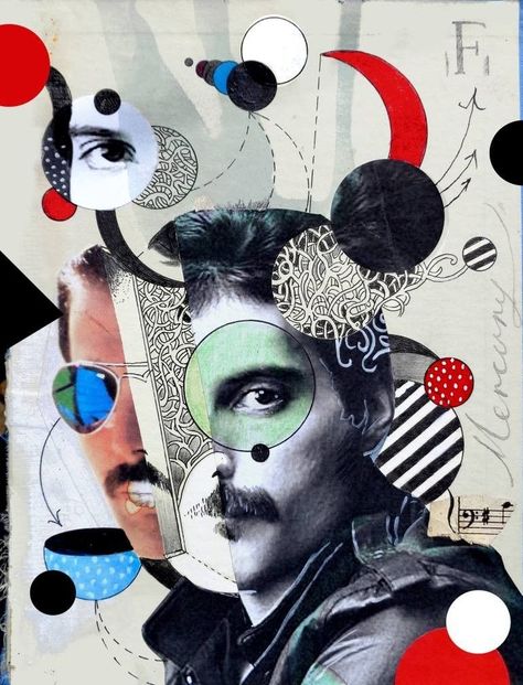 Kollage Konst, Loui Jover Art, Dada Collage, Dada Art, L'art Du Portrait, Loui Jover, Art Du Collage, Frida Art, Collage Portrait