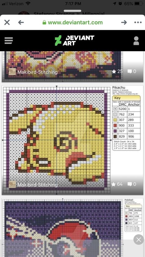 Derpy Pokemon Cross stitch Derpy Pokemon, Pixel Pokemon, Pokemon Cross Stitch, Cross Stitch Embroidery, Needlepoint, Pixel Art, Pikachu, Cross Stitch, Pokemon