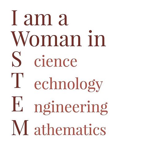 I am a woman in stem basic design. Are you a woman in stem? Check out this design on multiple products and find what fits you most! Thanks for stopping by. Creative Woman Aesthetic, Stem Tshirt Design, Woman In Engineering, Women Engineer Aesthetic, Caltech Aesthetic, Women In Stem Quotes, Stem Academia Aesthetic, Stem Major Aesthetic, Science Research Aesthetic