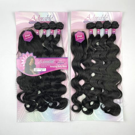 Adorable Full Packet Solution Synthetic Hair Bundles With Free 4*4 Lace Closure Amazing Body Wave 4pcs 24" https://m.alibaba.com/product/1600397894013/Adorable-Full-Packet-Solution-Synthetic-Hair.html?__sceneInfo={"cacheTime":"1800000","type":"appDetailShare"} Synthetic Bundles, Wig Business, Amazing Body, Body Wave Hair, Graphic Design Projects, Product Recommendations, Wigs Hair Extensions, Font Bundles, Hair Bundles