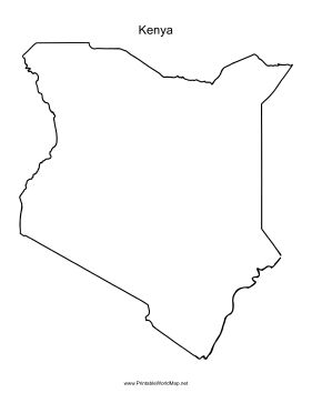 This printable outline map of Kenya is useful for school assignments, travel planning, and more. Free to download and print Kenya Tattoo, Genuine Tattoo, Map Of Kenya, African Countries Map, Gabriel Tattoo, Kenya Map, Travel Classroom, Diy Art Work, World Map Continents