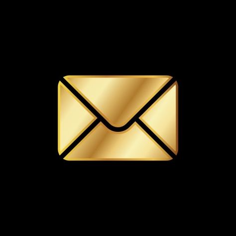 Email Logo Aesthetic, Certificate Layout, Social Media Icons Vector, Whatsapp Logo, Gold App, Black And Gold Aesthetic, Email Icon, Screen Wallpaper Hd, Dark Background Wallpaper