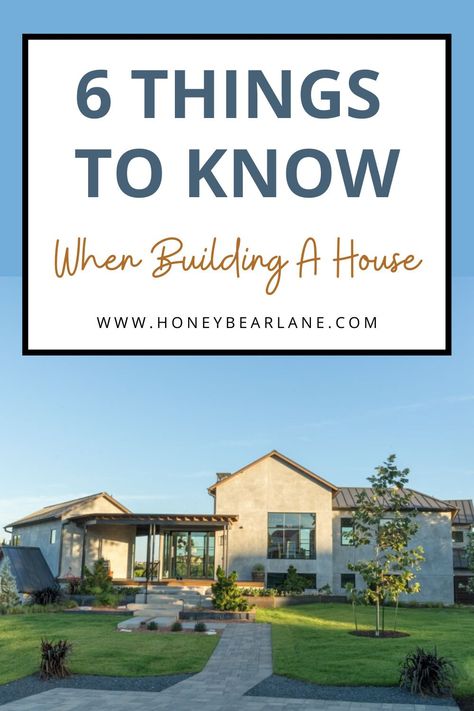 Building a house is a lot of work but it will be worth it when its done. Unless you’re a gazillionaire, you need to be very aware on where to splurge and where to save. Here are 6 things to consider when building your house. Land For Building A House, Things To Consider When Building A House, Money Saving Tips When Building A House, Buying Land To Build A House, Save Money Building A House, Cool Ideas When Building A House, Building A House On A Budget, Where To Save Money When Building A Home, Interior Design Apartment Living Room