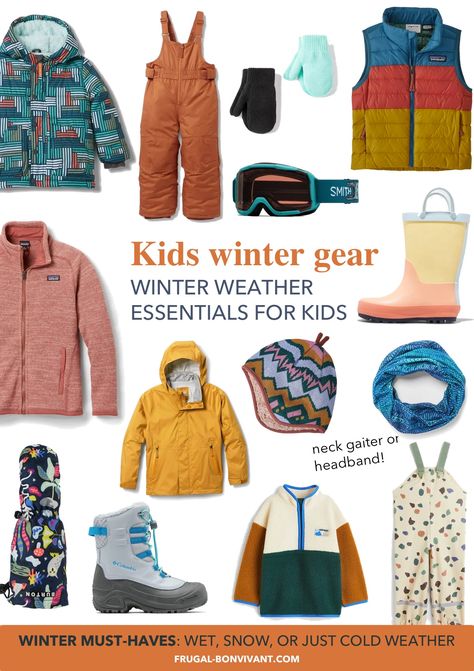 Kids Hiking Outfit, Outdoor Winter Outfit, Kids Snow Gear, Kids Winter Clothes, Ski Trip Outfit, Toddler Outdoor, Kids Winter Outfits, Clothes Hacks, Winter Wardrobe Essentials