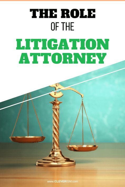 Litigation attorneys are legal experts who represent plaintiffs or defendants in civil cases. Litigation attorneys can also be referred to as trial lawyers or litigators. #Cleverism #Business #Career #CareerTips #CareerAdvice #Blog #Blogging #Legal Litigation Lawyer, Civil Rights Attorney, Case Presentation, Trial Lawyer, Pro Bono, Civil Lawsuit, Constitutional Rights, Business Career, Family Law