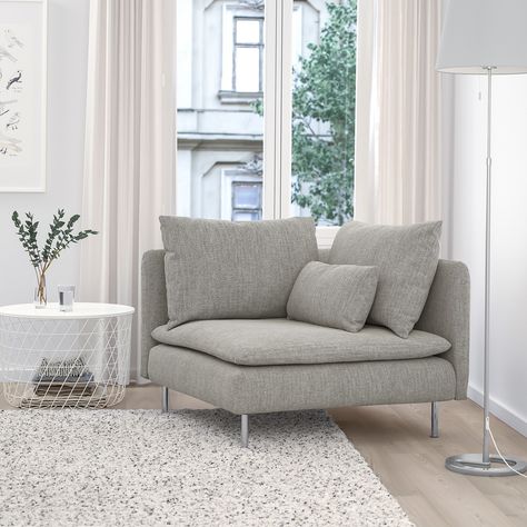 Söderhamn Sofa, Corner Couch, Reading Chair, Corner Chair, Bed Slats, Large Sofa, Cozy Corner, My New Room, Modular Sofa