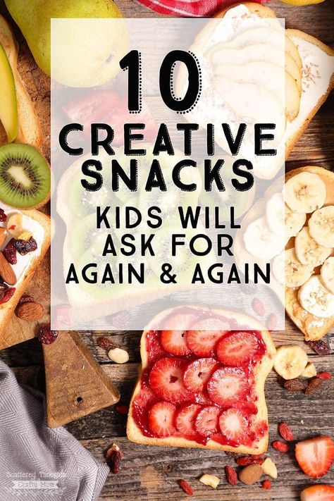 Creative Snack Ideas, School Snack Ideas, Snacks Kids, School Snacks For Kids, Creative Snacks, Kid Friendly Snack, Crafty Mom, School Snack, Toddler Snacks