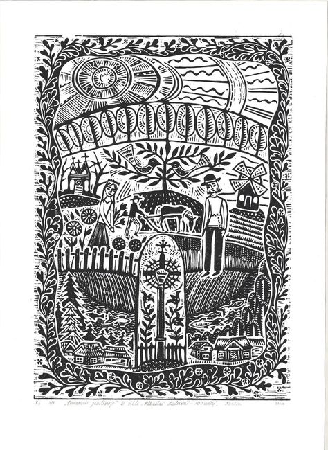 Linocut Artists, Relief Printmaking, Linoleum Block Printing, White Artwork, Black And White Artwork, Lino Print, Linocut Prints, Lithuania, Linocut