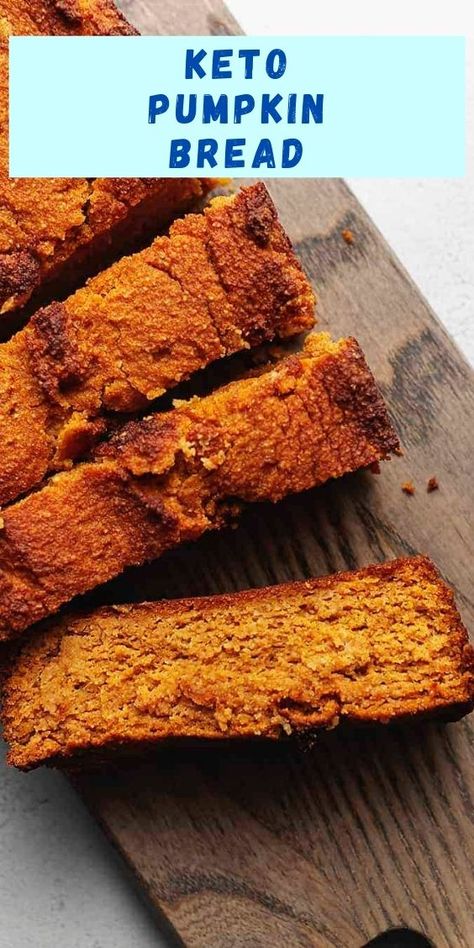 Keto Pumpkin Bread, Blueberry Quick Bread, Pumpkin Cheesecake Muffins, Pumpkin Spice Bread, Spice Bread, Lowest Carb Bread Recipe, Healthy Recipes For Diabetics, Keto Pumpkin, Low Carb Sweeteners