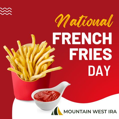 Celebrating National French Fries Day with golden, crispy goodness 🍟✨! Whether you're a fan of crinkle-cut, shoestring, or curly fries, today is all about indulging in the perfect sidekick to any meal. How do you like your fries? #NationalFrenchFriesDay #FryYay #PotatoPerfection French Fries Day, Curly Fries, French Fries, A Fan, Fun Facts, Fan, Chips