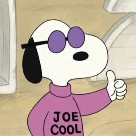 Snoopy Cartoon, Instagram Cartoon, Cartoon Cartoon, Joe Cool, Cartoon Painting, Snoopy, Sunglasses, Pink, Instagram