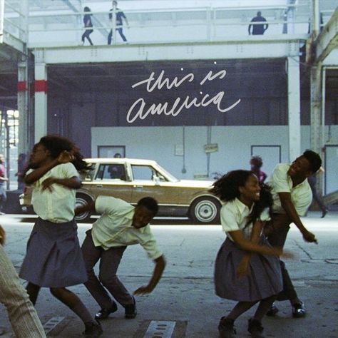 This is America: Donald Glover's Video is a Gripping Read | Awesomely Luvvie Childish Gambino Album Cover, Tenacious D, Babylon The Great, New Music Releases, Donald Glover, Childish Gambino, Music Album Covers, Record Sleeves, Music Album