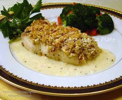 Almond Recipes Baking, Halibut Recipes Baked, Recipes For Company, Crusted Halibut, Halibut Recipes, Almond Crusted, Recipes Fish, Impressive Recipes, Party Goodies