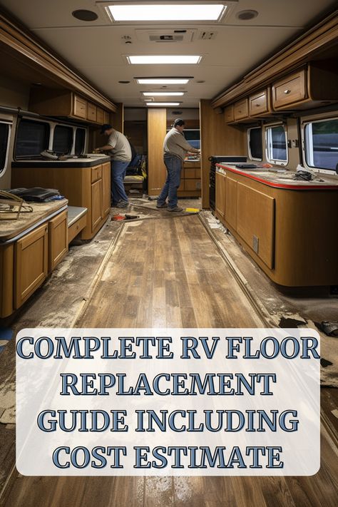 Is your RV floor showing its age, making your home-on-wheels feel less cozy? 🚐💫 Discover the ultimate guide to RV floor replacement, including savvy tips to save on costs! Whether you're a DIY enthusiast or considering professional help, we've got you covered. How are you planning to refresh your RV? Click to uncover cost-effective strategies for a stunning transformation.  #rvdecorating #rvdecorideas #rvideasdecorating Rv Carpet, Rvs Interior, Rv Flooring, Camper Flooring, Rv Interior Remodel, Installing Laminate Flooring, Removing Carpet, Rv Renovation, Rv Maintenance