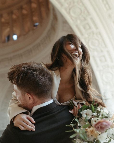 San Francisco City Hall with K & J 🤍 #cityhallwedding #destinationweddingphotographer #charlotteweddingphotographer #californiaweddingphotographer #filmweddingphotographer Bride And Groom City Photos, Photo Journalistic Wedding Photography, 35mm Wedding Photography, Documentary Style Wedding Photography, Wedding Photography Shot List, San Francisco City Hall Elopement, 2024 Bride, Documentary Wedding Photos, City Hall Elopement