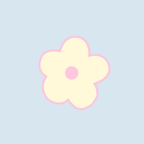 Flower App Icon, Flower App, Danish Pastel, App Icon, Pastel, Blue