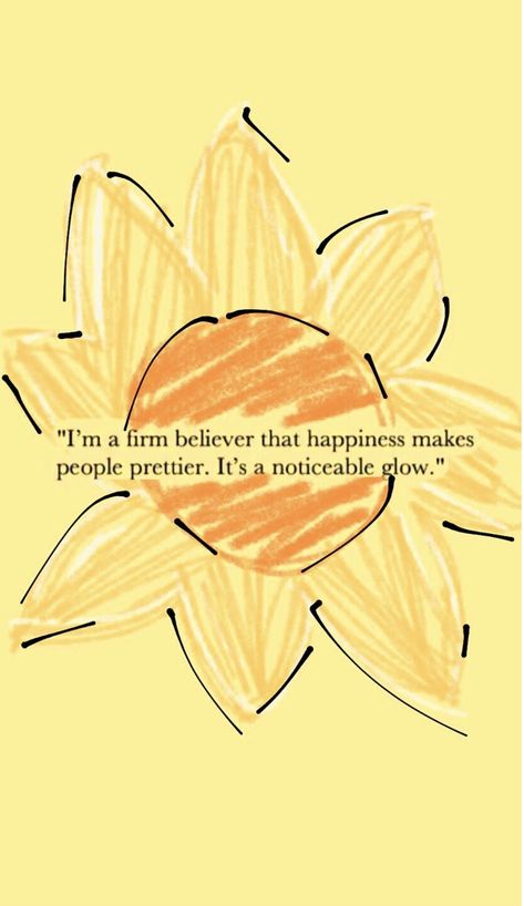 p i n t e r e s t : @oliviaagrayee ☆ Happy Words, E Card, Mellow Yellow, Happy Thoughts, Pretty Words, Cute Quotes, Happy Quotes, The Words, Beautiful Words