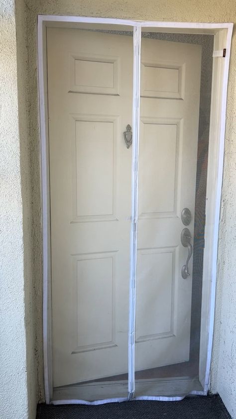 Finally A Magnetic Screen Door That Works! French Door Magnetic Catch, Aluminum Screen Doors The Home Depot, Replacing Screen In Screen Door, Magnetic Screen Door Patio, Retractable Screen Door Home Depot, Magnetic Screen Door, Screen Door, It Works, Magnets