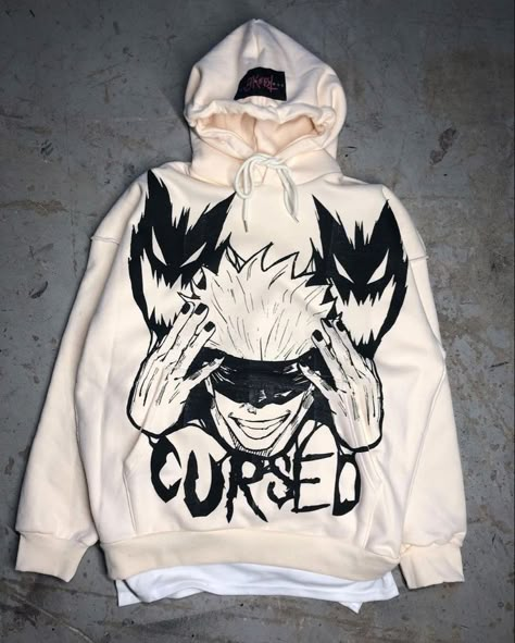 Custom Hoodies Ideas, Skoot Apparel, Painted Clothes Diy, Trendy Shirt Designs, Outfits For Men, Diy Clothes Design, Anime Inspired Outfits, Diy Fashion Clothing, Emo Outfits