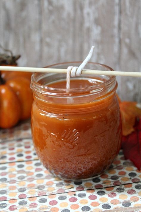 Pumpkin Beeswax Candle, Pumpkin Spice Decor, Homemade Candle Recipes, Candles At Home, Diy Pumpkin Spice, Homemade Soy Candles, Expensive Brands, Diy Candles Homemade, Make Candles