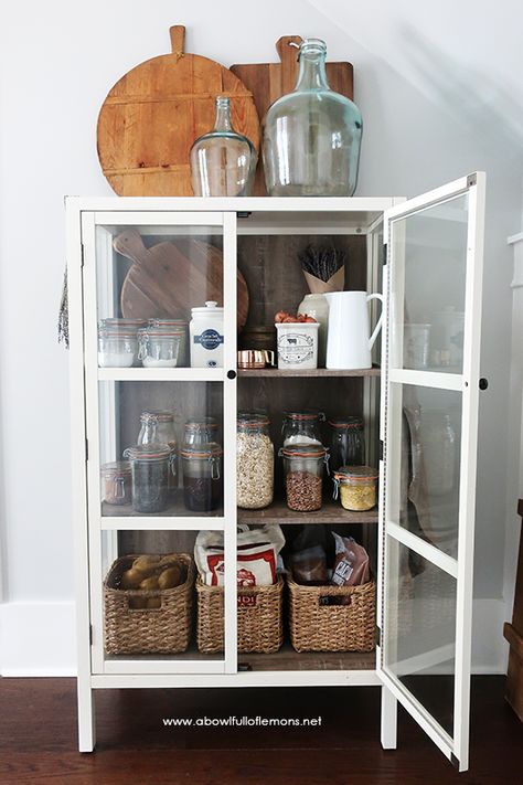 2019 Home Organization Challenge Week 2: The Pantry | A Bowl Full of Lemons Organization Challenge, A Bowl Full Of Lemons, Bowl Full Of Lemons, Organizing Challenges, Challenge Week, The Challenge, A Bowl, Medicine Cabinet, Bathroom Medicine Cabinet