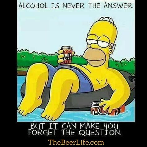 What's the question again? Hot Rod Movie, Duff Beer, Funny Sites, Pong Table, Drink Beer, Homer Simpson, Beer Pong, Work Memes, Tv Characters